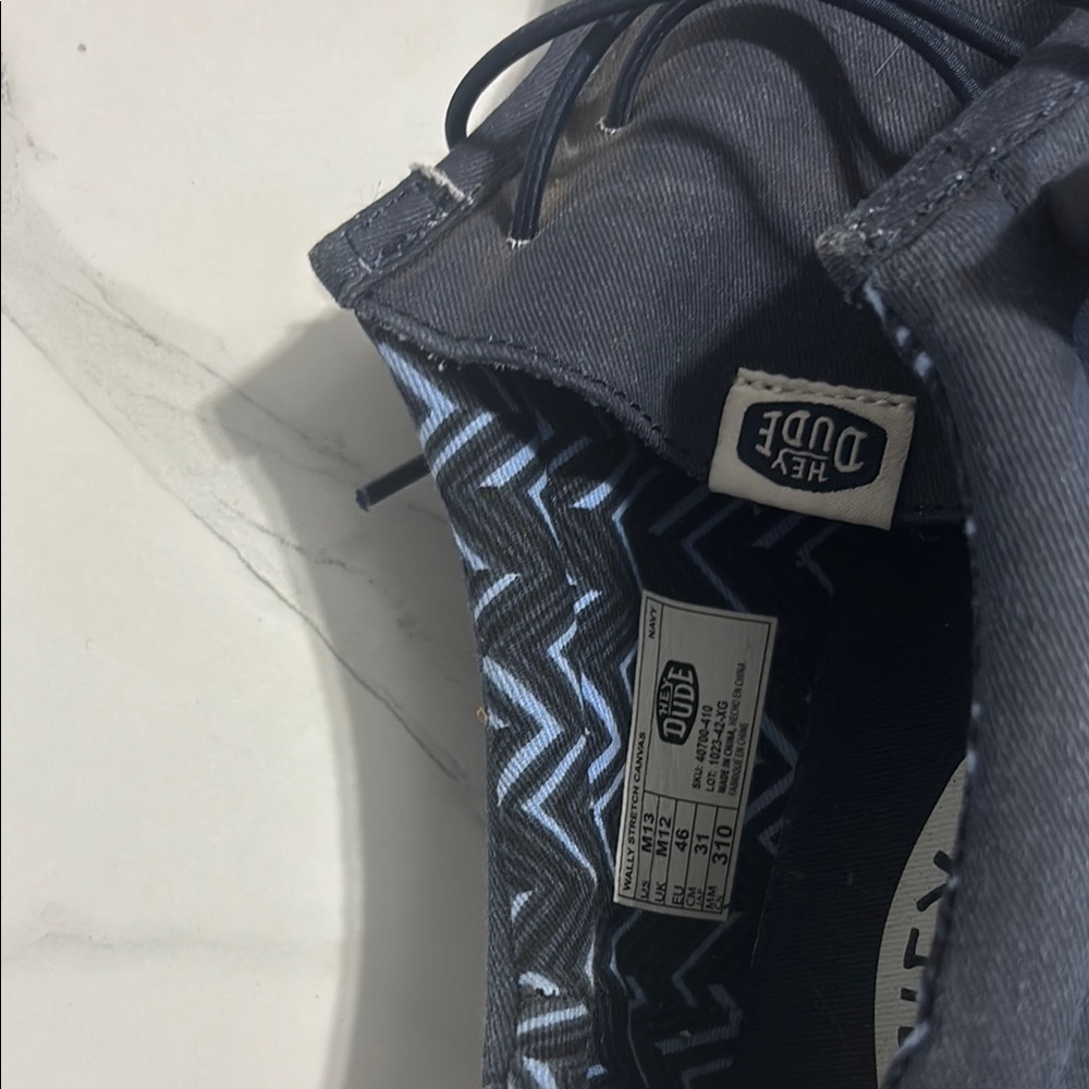 Hey Dude Black Casual Shoes - Picture 4 of 5